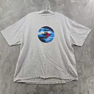 Vintage Ducati Motorcycle T-Shirt Mens XL Gray Bill Kasson Austin TX Graphic Tee